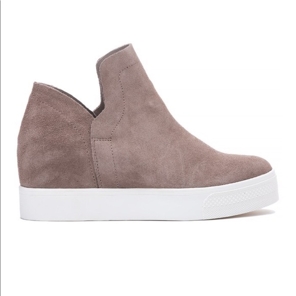 Steve Madden Shoes - Steve Madden “Wrangler” Wedge Suede Sneaker